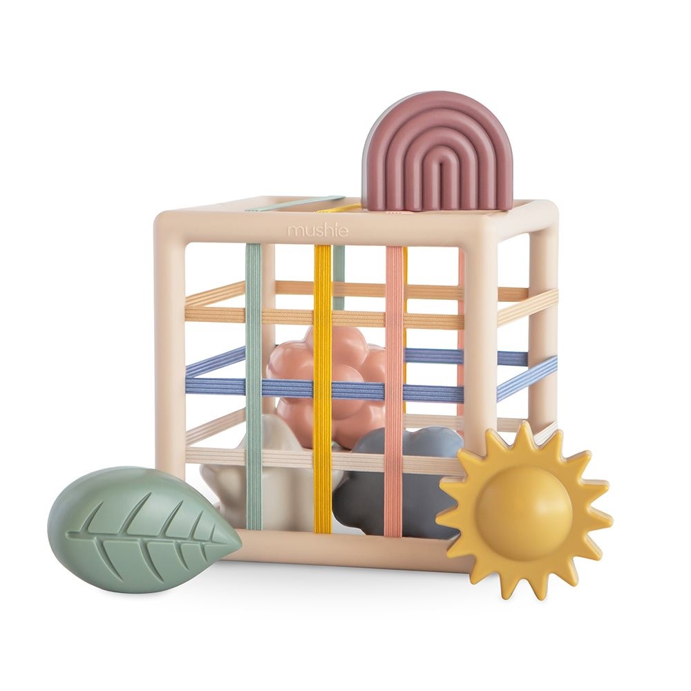 Jeux mushie - elastic shape sorter