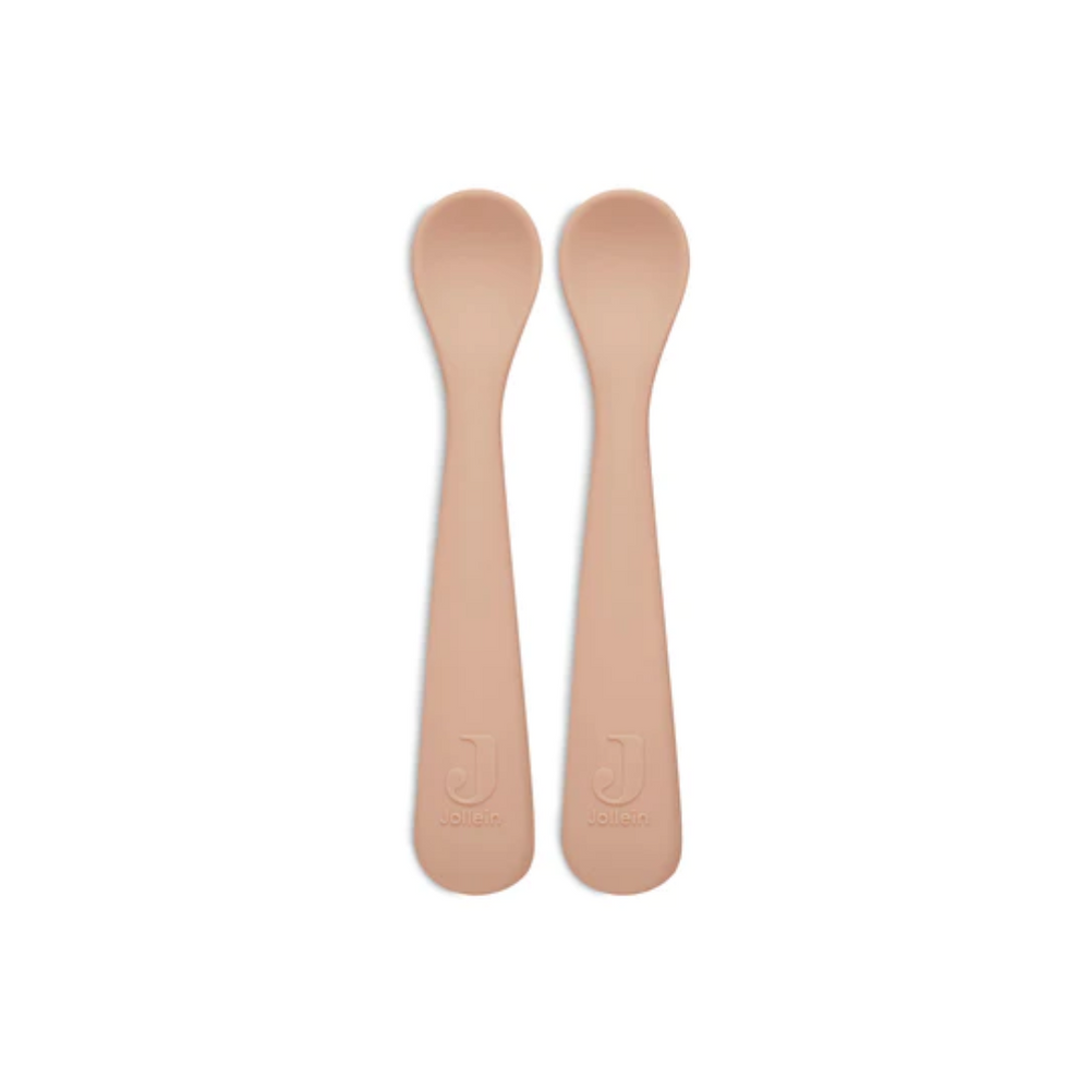 Cuillère silicone rose