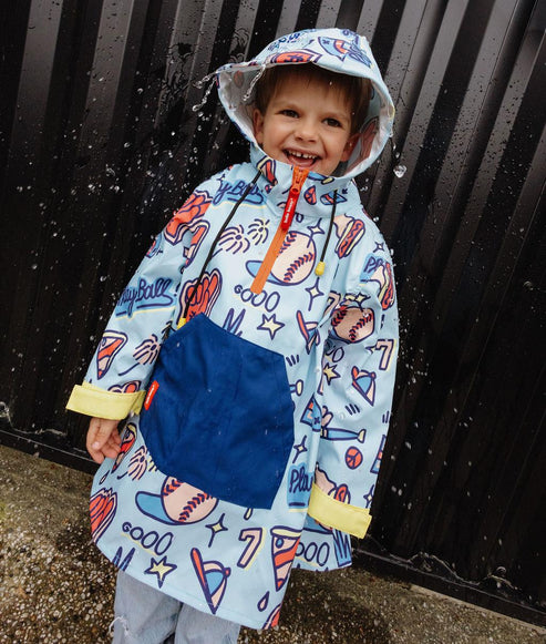 Poncho de pluie Baseball Game