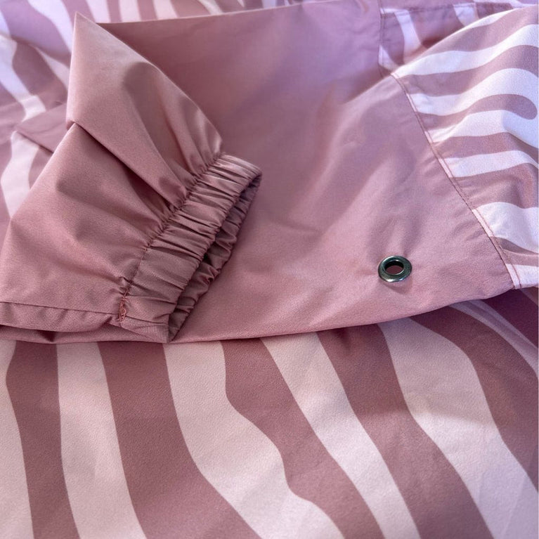 Poncho de pluie long enfant - zebra