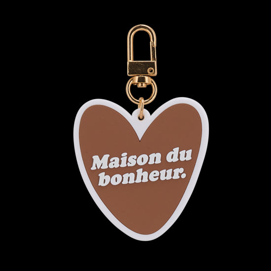 Porte-clés - maison du bonheur