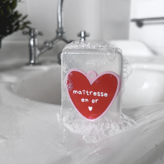 Savon porte clé Ludisoap - Maîtresse en or