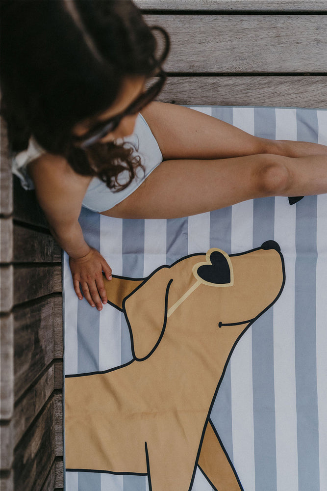Serviette microfibre - chiot