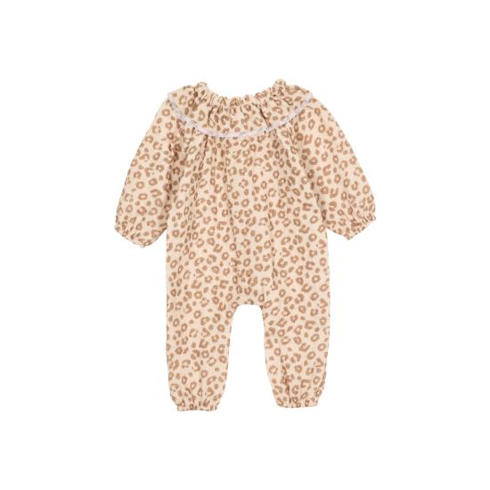 Tenue poupée avec col - léopard