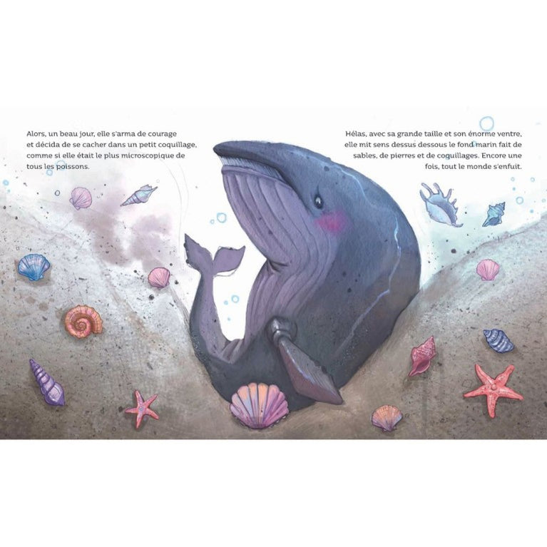 Livre Emotion : La baleine qui se prenait pour un poisson
