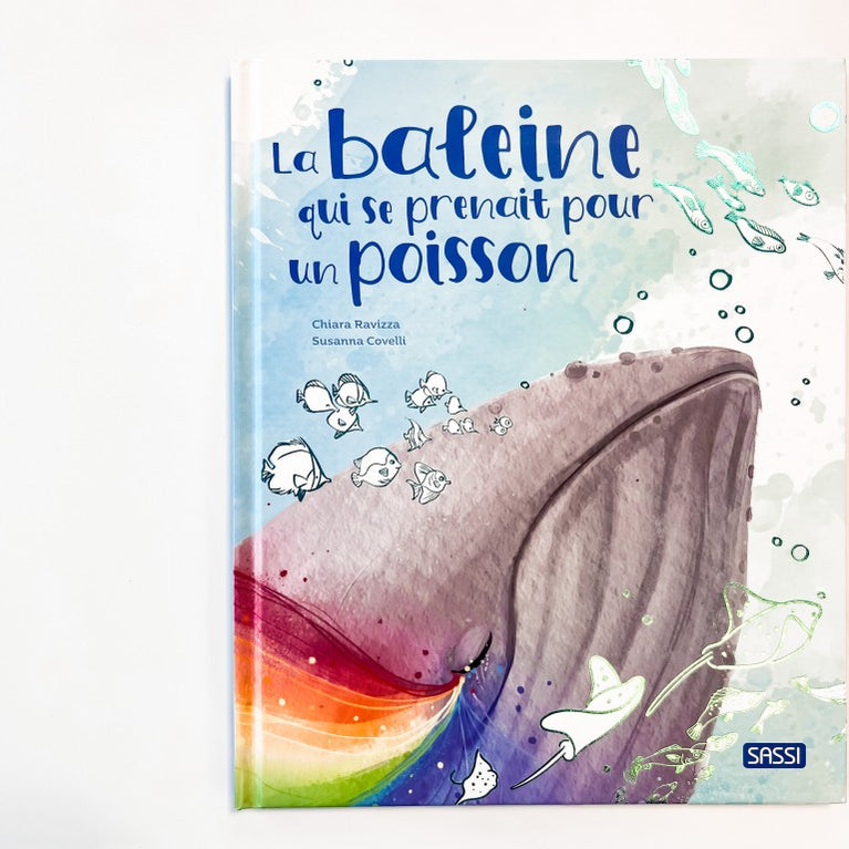 Livre Emotion : La baleine qui se prenait pour un poisson