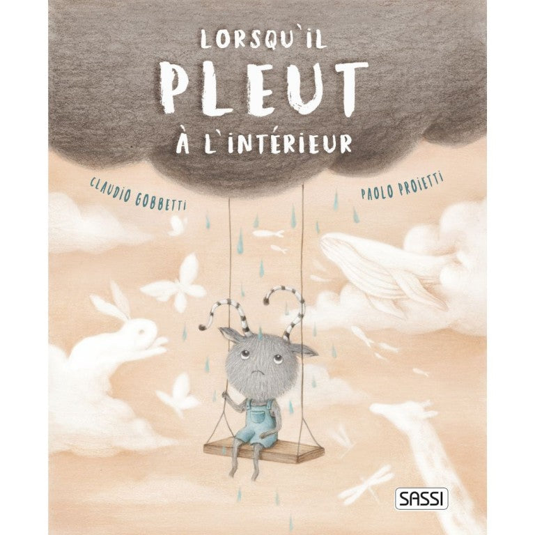 Livre Emotion : Lorsqu'il pleut à l'intérieur